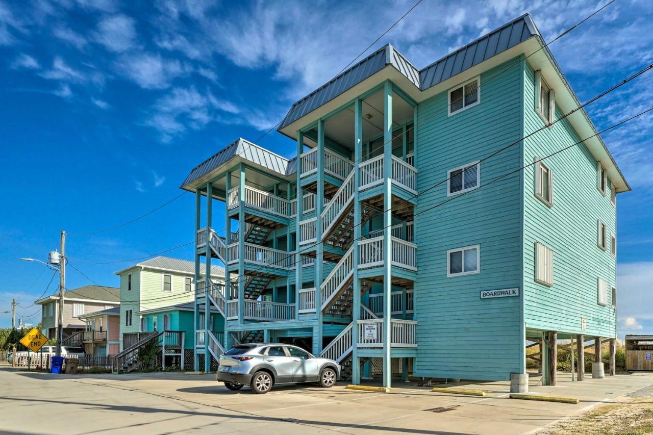 Carolina Beach Escape - Steps To The Boardwalk! ภายนอก รูปภาพ